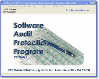 Software Audit Protection Program - Software and License Tracking Program